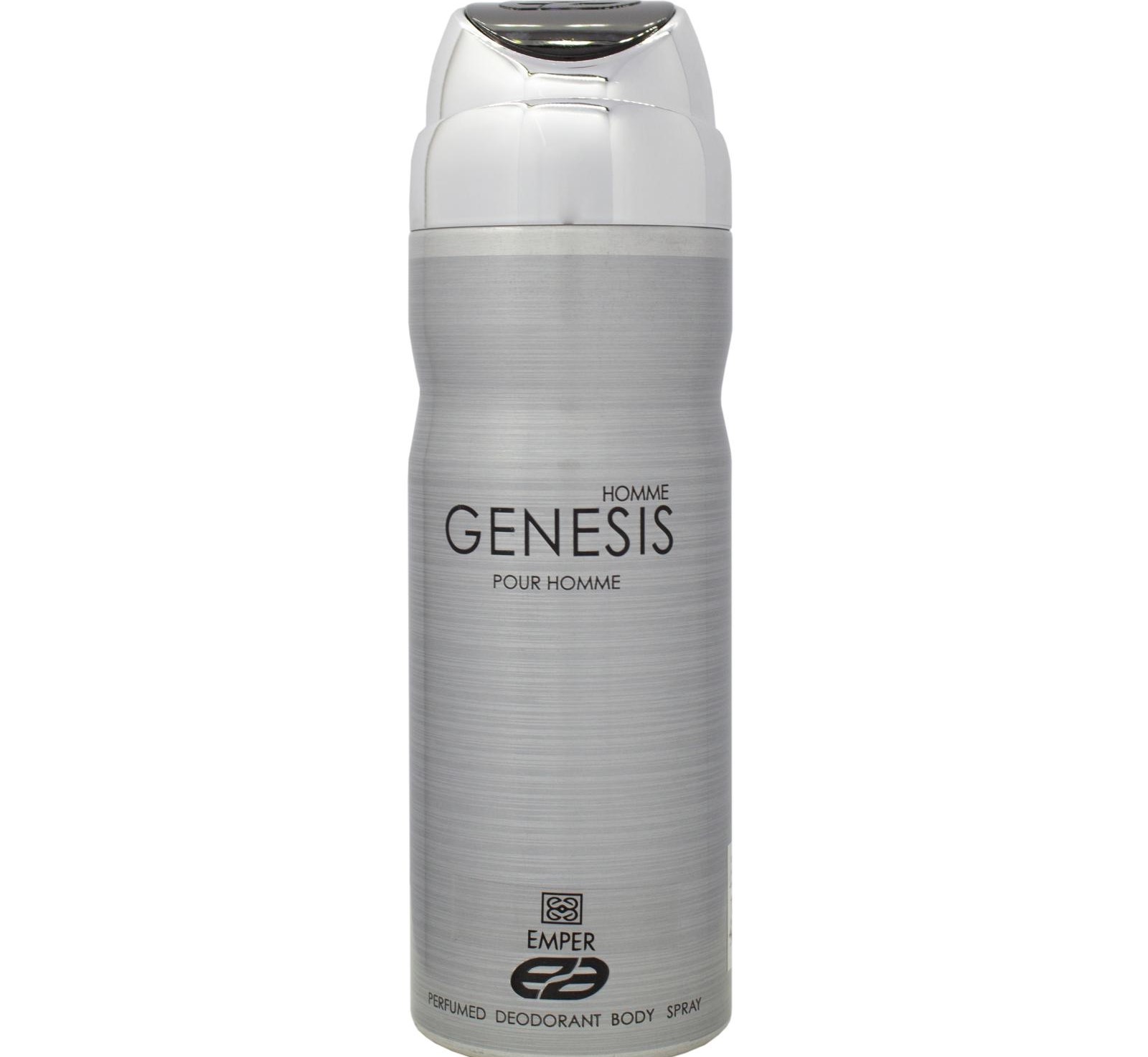 اسپری بدن مردانه عماد آرا مدل Genesis Homme حجم 200 میلی لیتر