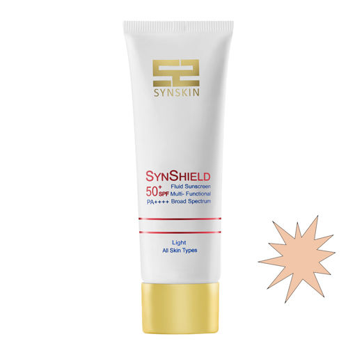 کرم ضد آفتاب فلوئید ساین شیلد رنگی ساین اسکین SPF50