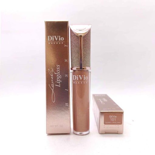 رژ لب مایع شاین دار اکلیلی دیویو Divio Lipgloss