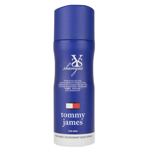 یکی بخر یکی  هدیه ببراسپری بدن مردانه شمیاس مدل تامی جینز (Tommy Ganes) حجم ۲۰۰ ml (کد5181)