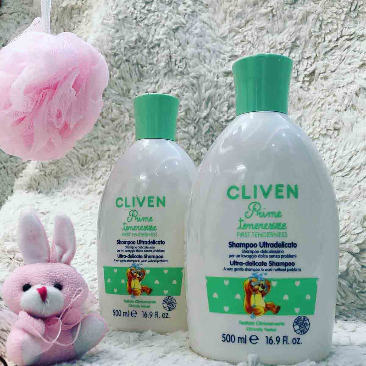 شامپو نوزاد بسیار ملایم کلیون Cliven Ultra – Delicate Shampoo (کد1173)