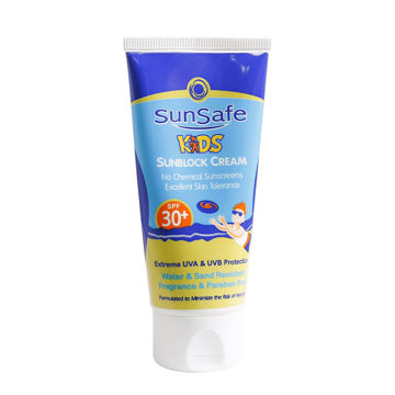 کرم ضد آفتاب کودکان SPF30 سان سیف 50 گرم (کد6193)