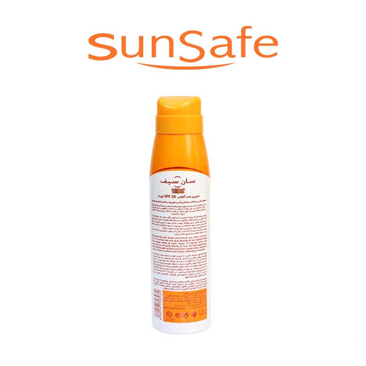 اسپری ضد آفتاب کودکان SPF30 سان سیف (کد6196)