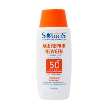 فلوئید ضد آفتاب و ضد چروک SPF50 سولاریس آردن مدل ایج ریپیر نیوژن 100 میلی لیتر (کد61102)