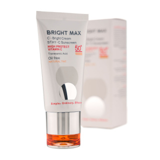 کرم ضد آفتاب رنگی ویتامین سی ث-برایت برایت مکس