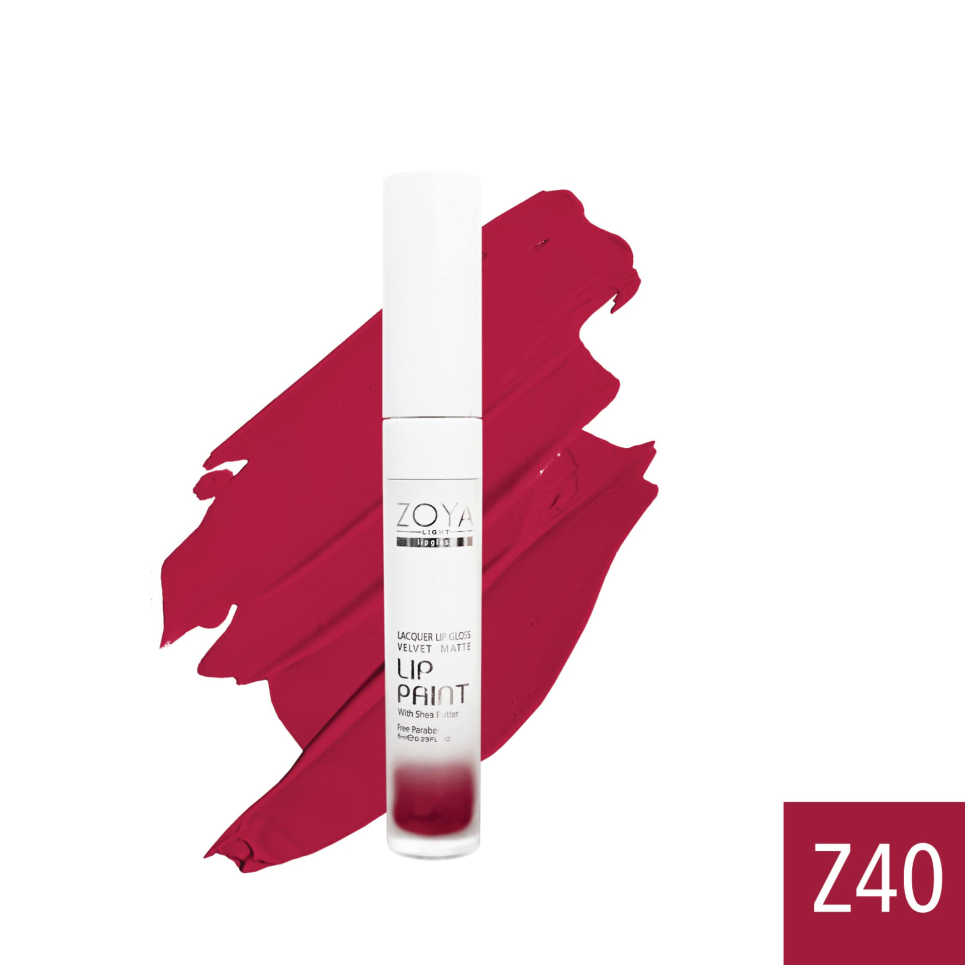 رژلب مایع مات زویا شماره 40