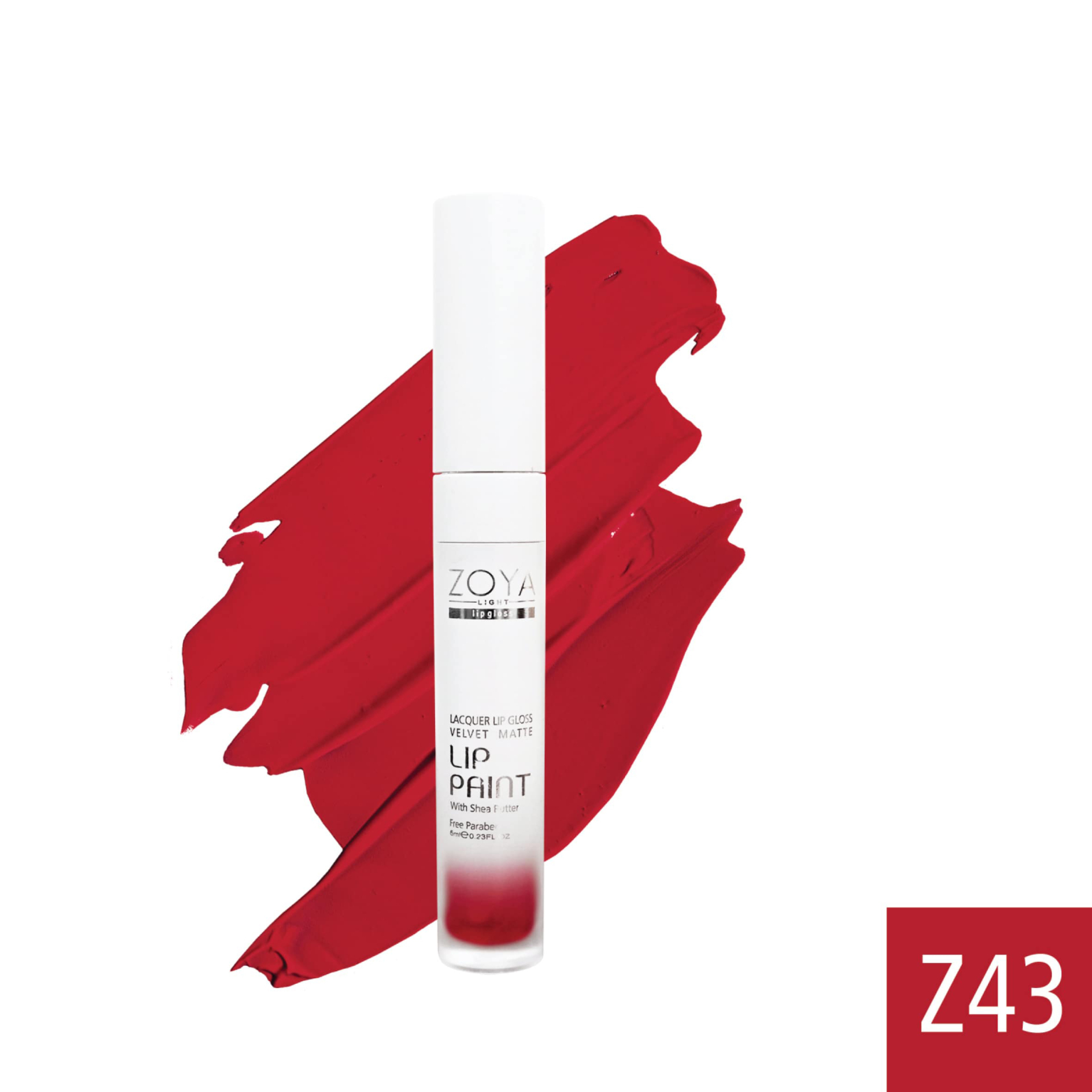 رژلب مایع مات زویا شماره 43