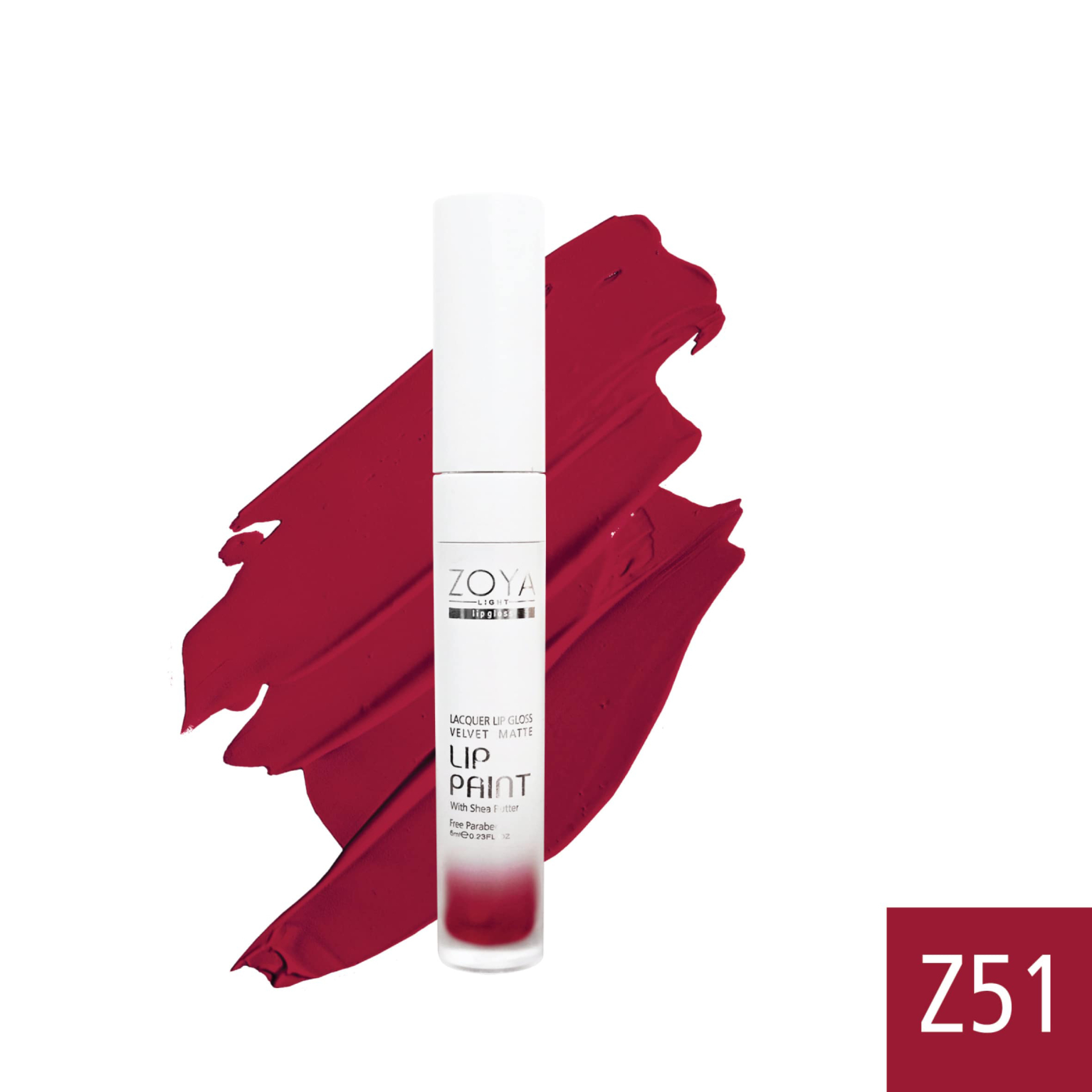 رژلب مایع مات زویا شماره 51